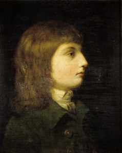 Matthew Flinders at approximately 15 years of age. Painted by Gainsborough Dupont ca. 1788-ca. 1790.