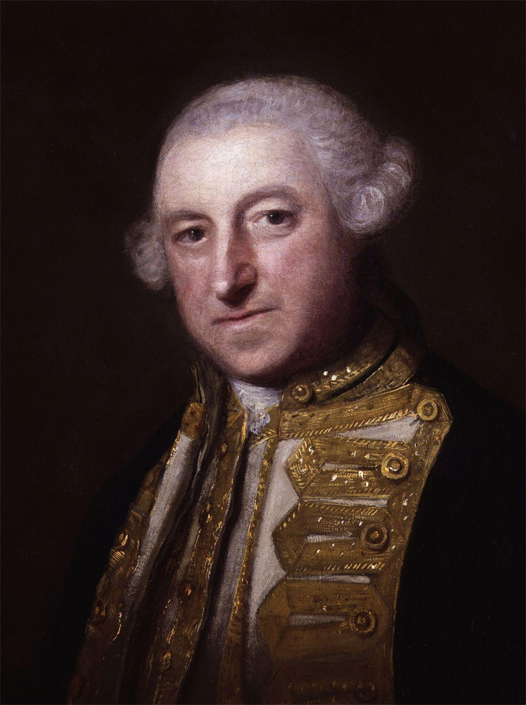 The Hon. Edward Boscawen (1711-1761). Famed for the statement, "Never fire, my lads, till you see the whites of the Frenchmen's eyes." 12https://www.cornwalls.co.uk/history/people/edward_boscawen.htm