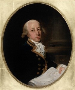 Captain Arthur Phillip, 1786 painted by Francis Wheatley (1747-1801) State Library of New South Wales. ML 124 